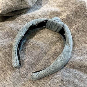 Lele Sadoughi denim headband
